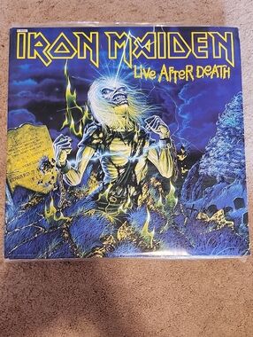 Iron Maiden "Live After Death" Album On Vinyl